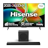 Hisense 50" 50E78QTUK PRO 144Hz QLED Smart AI TV AX3120Q, 3.1.2 CH Soundbar, 2 up-firing speakers