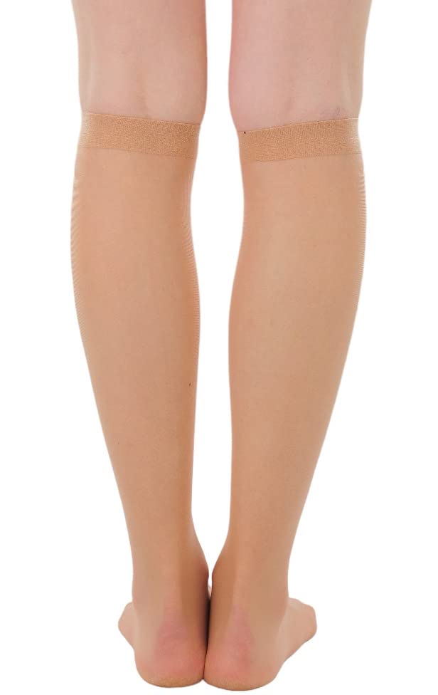 Image of ToBeInStyle Women's Sheer Ankle & Knee High Nylon Fashion Socks Hosiery