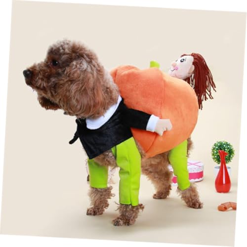 Disfraz para perro calabaza Halloween talla S miniatura 5