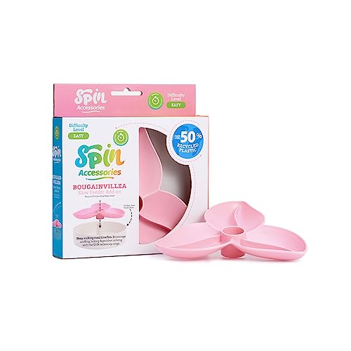 PetDreamHouse Spin Slow Feeder Bowl for Dogs, Pink