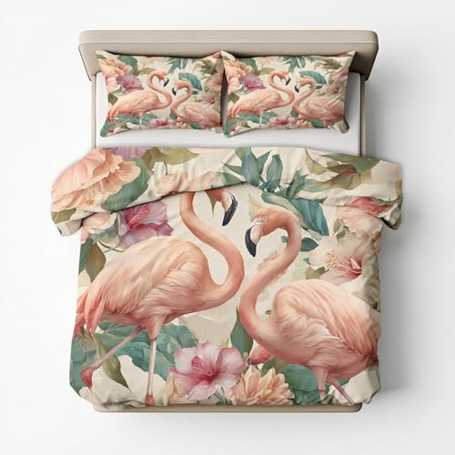 Flamenco Funda Nórdica Cama 150 Juego