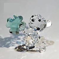 Amazon.co.jp: k9クリスタルガラス 熊 クマ 水晶 水晶置物
