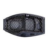 Accessoires : l'intérieur du coffre à bagages arrière de moto est un accessoire auxiliaire spécialement conçu pour le siège de moto.