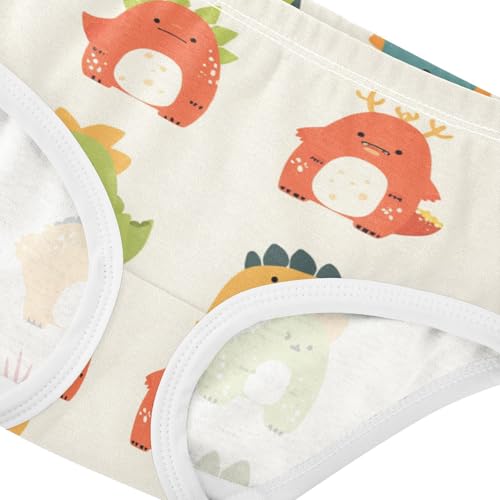 GuoChe Cotton Briefs Daily Wear Panties Toddler Cotton Underwear for Kid in Sizes 2T,3T, 4T, 5T, 6Y and 8Y4