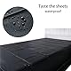Moinha Wasserdichtes Sex Bettlaken 200x210cm Latex Bettlaken Sex Erotik Bettlaken Sexlaken Bettbezug für Frauen und Männer WetLook Fetish Bettlaken Waschbar Laken Bed Sheets für Feuchtspiele Sexlaken