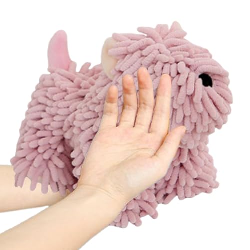 Toalla de mano de felpilla para hogar y cocina con diseño infantil 2