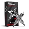 Xnet X-RAY #10 Bugpin 1RL Tattoo Cartridges 20pcs Disposable 0.3mm 1 Round Liner Needles for Professional Tattoo Artists Permanent Makeup Tattoo Supplies