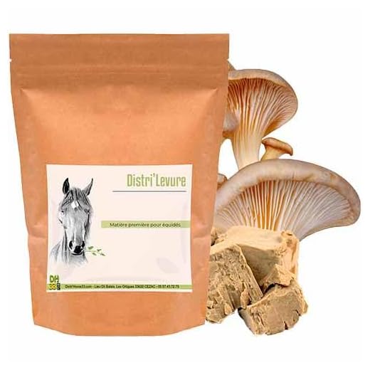 Levure de bière Naturelle Chevaux et poneys - Distri'Levure - 900 g