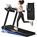 UMAY Cinta de Correr Plegable con Inclinación, Cinta de Andar Plegable,Caminadora Electrica para Casa Equipado con un Motor de 3,0 CV y Pantalla LED,Máximo 136KG