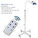 3 Colors Teeth Whitening Machine LED Light, Mobile 36W Dental Teeth Whitening Lamp Bleaching, Blue/Red/Purple Tooth Whitener Cold Light with Remote Control - 110V