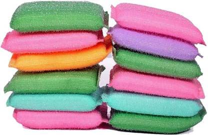 Drosselz Dish Wash Sponge Kitchen Utensil Scrubber Pad | Scrubber Sponge for Pantry | Scrubbing Pads for Dishwashing, Bathroom and Toilet Cleaning (Pack of 6) (B09Q23BMXF) Amazon Price History, Amazon Price Tracker