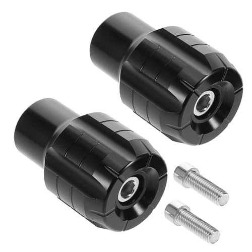 HEALLILY 2pcs Electric Bike Foot Pegs Cover Aluminum Alloy Footrest Protector for Scooter Motorcycle Foot Peg Case for Rear Set