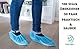 Premium Vlies Überzieher - 100 Stück / 50 Paar Überziehschuhe – Mehrzweck Schuhe praktisch für unterwegs & Zuhause – Überschuhe mit Gummizug in Einheitsgröße