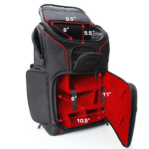 image for USA Gear Camera Backpack for Photographers DSLR/SLR/Mirrorless Photogr
