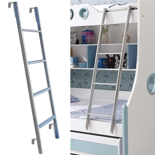 Escalera de metal para literas ajustable con herrajes de montaje 2