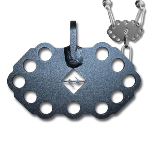 F&F STEEL ML90 Multi-Link - Cable Machine Attachment for Pulley Systems - Combine Multiple Cables in One (ML90)