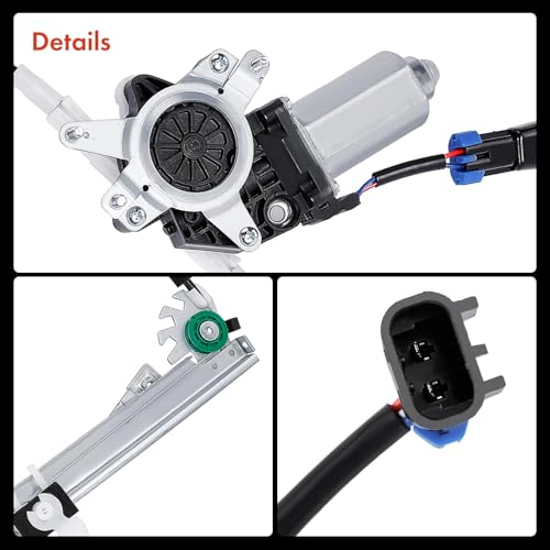 Frankberg Fensterheber Vorne Links mit Motor 2-Polig Kompatibel mit 169 169 Schrägheck Van Kasten 2003-2012 46803652