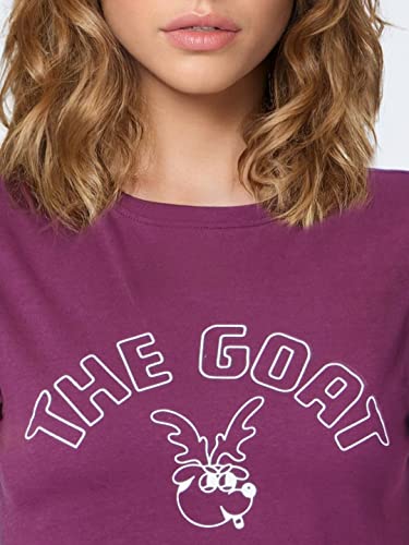 Image of ONLY Women's Cotton Loose Fit T-Shirt