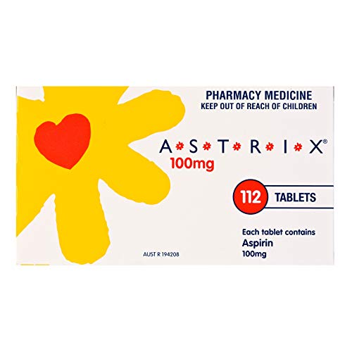 ASTRIX Aspirin Tablets 100mg 112 Tablets