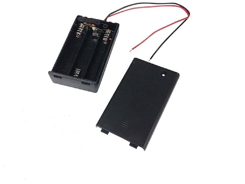 Amazon.co.jp: オーム電機 工作・ホビー用 電池ケース(単4×3個用