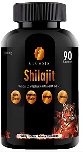 GLOWSIK SHILA.JIT CAPSULES WITH SAFED MUSHLI AND ASHWAGANDHA – 90 CAPSULES GLOWSIK SHILA.JIT CAPSULES WITH SAFED MUSHLI AND ASHWAGANDHA – 90 CAPSULES