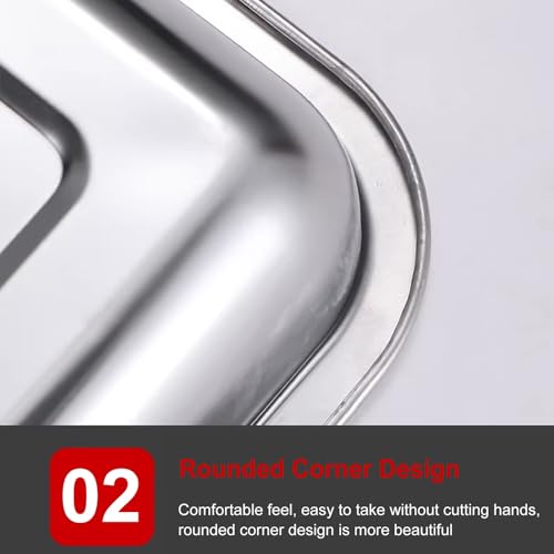 Bac récupérateur condensats inox durable 50x35cm pour split - 4