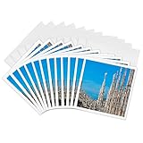 3dRose Greeting Cards - Milan, Italy - 12 Pack - Cities Of The World