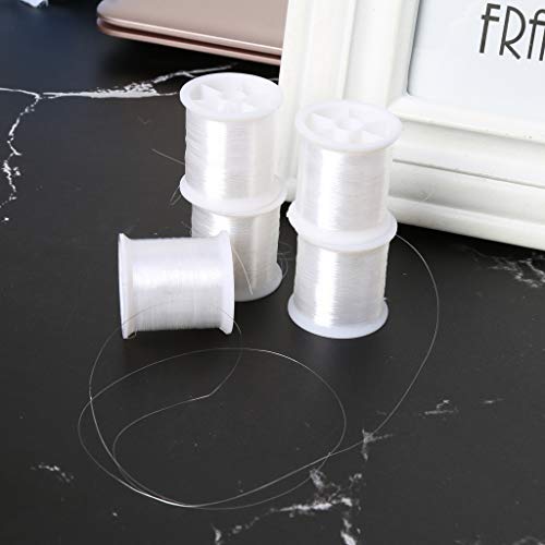 Hilo de coser transparente nylon 100 m miniatura 3
