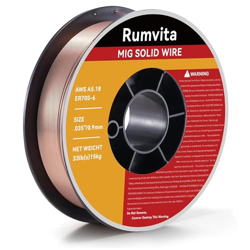 Mig Welding Wire ER70S-6 .035(0.9 mm)- 33 Pound Spool MIG Wire