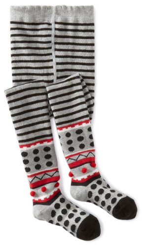 Country Kids Girls' Ankle Pom Pom Tights