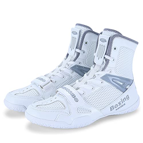 Chaussures de boxe thaïlandaises avec semelle antidérapante pour entraînement