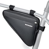 WATSABRO Fahrradtasche Rahmen, wasserdichte Dreieckstasche, Fahrrad Rahmentasche für MTB, Rennrad, Gravelbike – Handytasche, Werkzeugtasche, Schlüsselhalter für E-Bike Zubehör