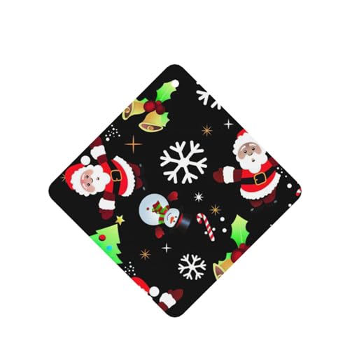 Merry Christmas 1 Stampa 10 Pz Deodorante per Ambiente, Auto Profumato Appeso Fogli Deodorante Set Per Auto Decorazione