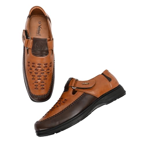 Image of Vellinto Royal Look Stylish Sandals For Men ll Casual Ethnic Sandals For Men ll Sandals For Men