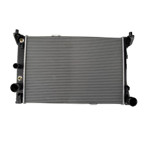KAC Aluminum Core Complete Radiator Compatible With C300 2008-2012 GLK350 2010-2012 SLK250 2012-2015 C350 2008-2012, Replace CU13213, 2045002803, 2045004303, 2045001503, 2045000403 by KAC - Used condition - US$54.36