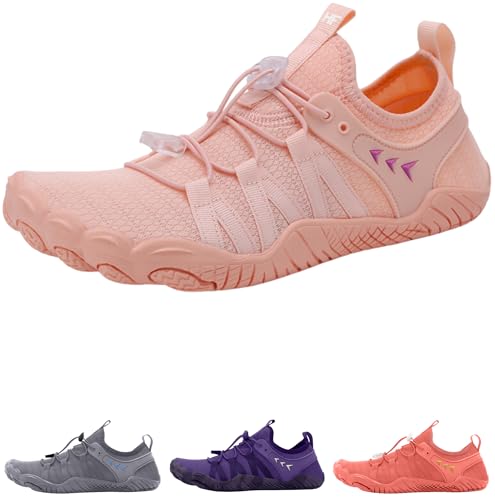 Image of Hike Footwear Caspian Adventure Barefoot Shoes, Wide Toe Box, Non-Slip | Thin flexible sole, arch support & stability, breathable quick-dry lining, for hiking, water activities, jogging, gardening