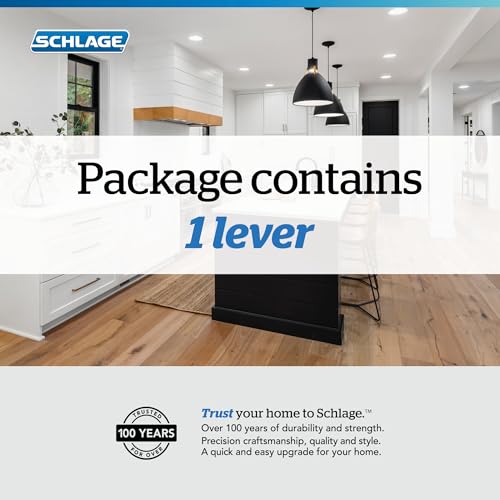 Schlage F170-Acc-Cam-Rh Single Dummy Accent Door Lever With The Decorative Cammello, F170 Acc 716 Cam Rh - 8