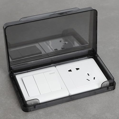 Fundas de enchufe impermeables: seguridad estilizada en tu baño 6
