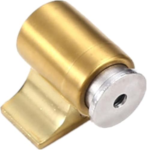 Door Stop Doorstop Stoppers,Anti-Collision Thickened zinc Alloy Stopper, Strong Magnetic Indoor Collision,Black(Nero)