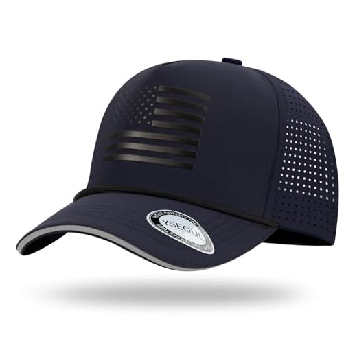 Mens Oversize XL XXL American Flag Trucker Hat, 250 Anniversary USA Hat Waterproof Quick Dry Mesh Cap for Big Heads, Navy, XL-XXL