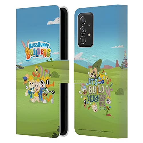 Cadeau idéal étui Galaxy A52s portefeuille cuir Bugs Bunny original