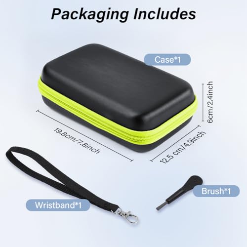 AOGOE Tasche für Philliips O Blade QP2520/30/70/90, QP2620/30, QP2724, QP2824/30/34, QP6550 Elektrorasierer Schutzhülle… – Ansicht 2