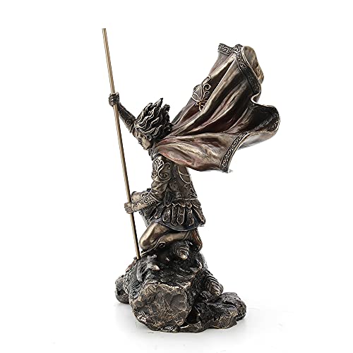 Figura Decorativa San Jorge Matadragones 28.9 cm Bronce miniatura 3