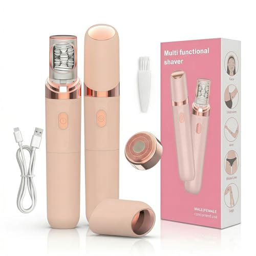 Pluxy Epil Pro 3.0 Women Face Epilator Facial Hair Remover and Shaver for Women Rechargeable Cordless Electric Facial Epilator with LED for Face Upper Lip and Chin Suitable for Facial