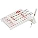 SINGER Universal Embroidery Sewing Machine Needles, 80/12, 5-Count