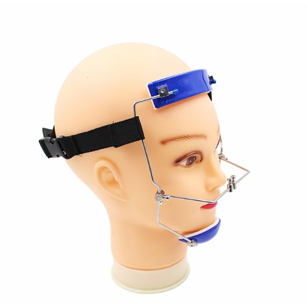 Kieferorthopädische High-Pull-Kopfkappen, Dental-Fronttraktionsgerät, einstellbare Größe, für Bodenbedeckung, Umkehrkiefer-Gesichtskinnkorrektur