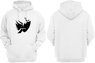 سويت شيرت بغطاء للرأس بطبعة مانجا ديث نوت 1 للجنسين