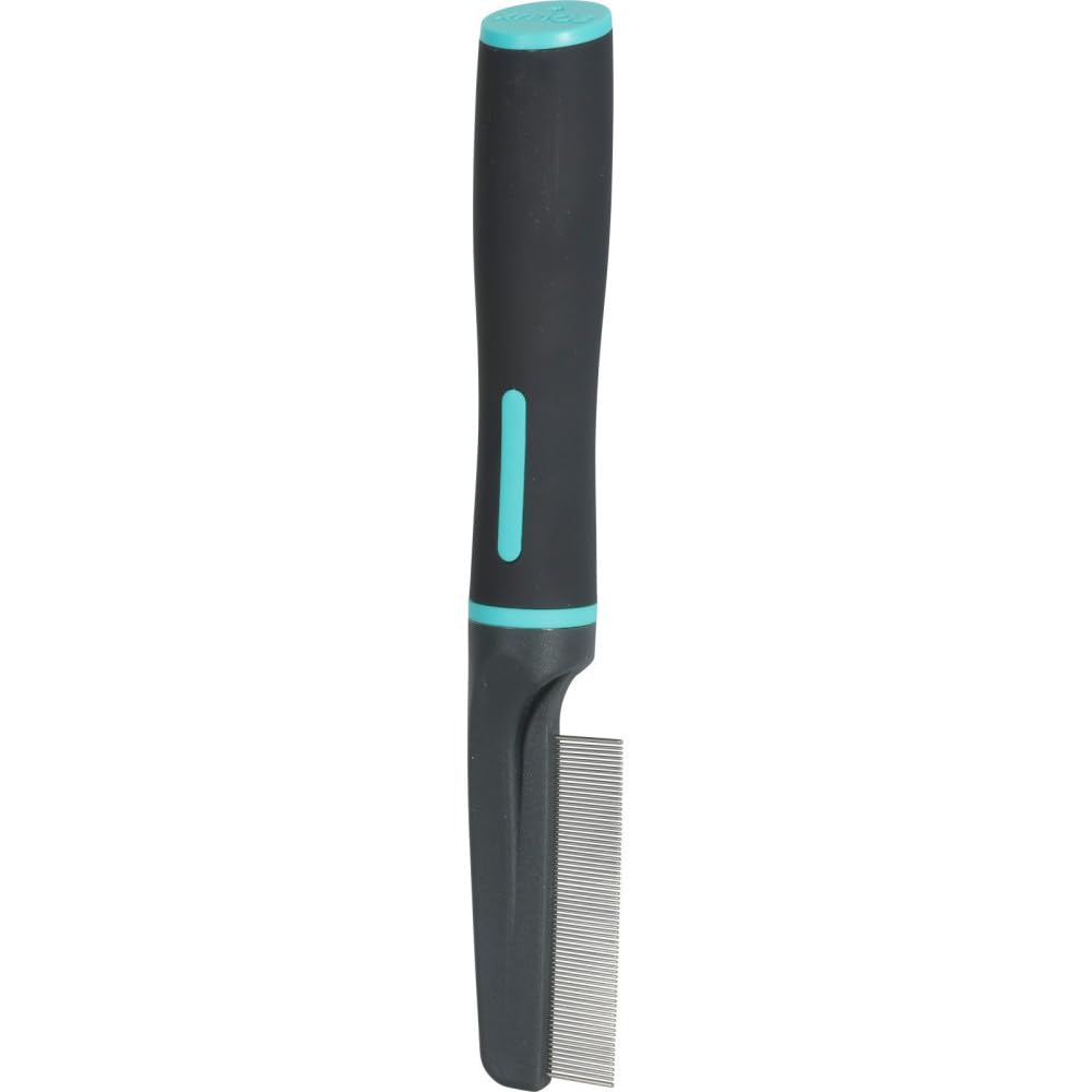 Zolux-Peigne a puces70 Dents, 3.2 x 2.5 c 21 cm. Gamme ANAH, pour Chiens.-ZO-470824