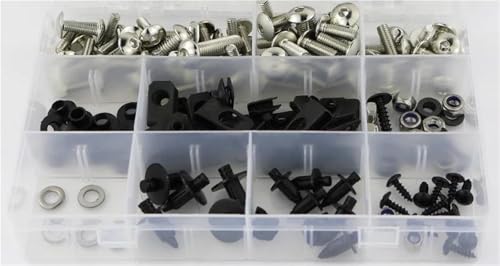 Kit visserie moto ST1100 pour rénovation carrosserie silver