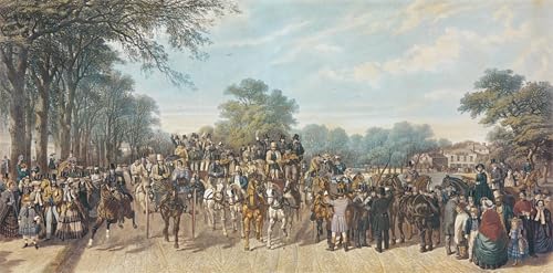 Póster de graffiti para salón cuadro moderno Ritorno dal Der John Frederick Herring